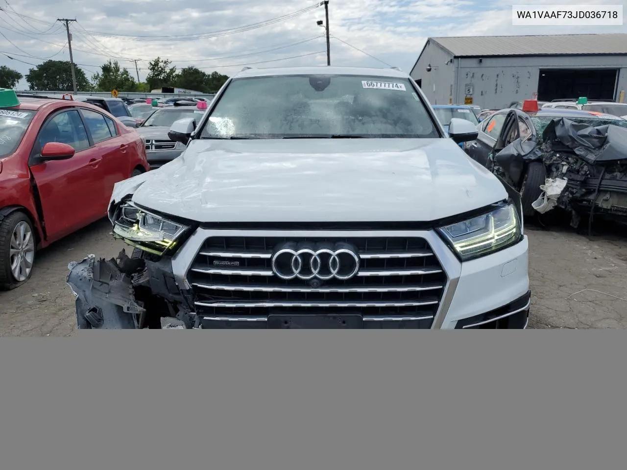 2018 Audi Q7 Prestige VIN: WA1VAAF73JD036718 Lot: 66777774