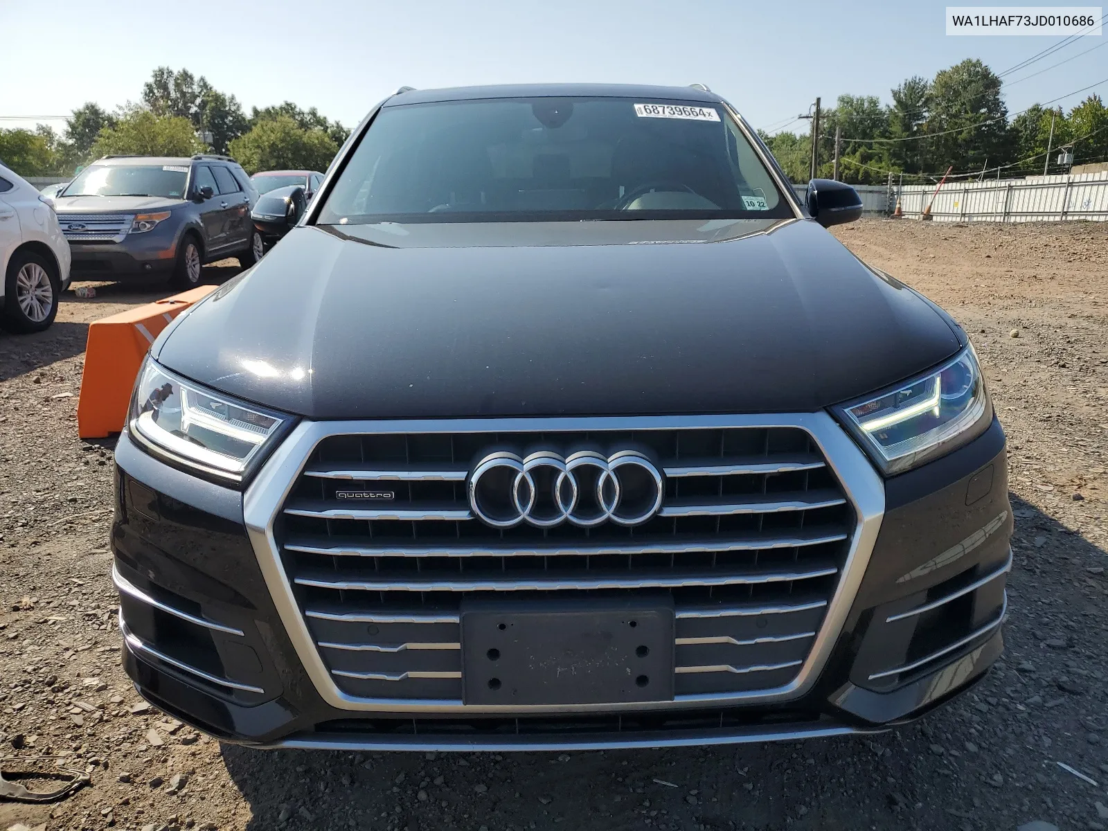 2018 Audi Q7 Premium Plus VIN: WA1LHAF73JD010686 Lot: 68739664