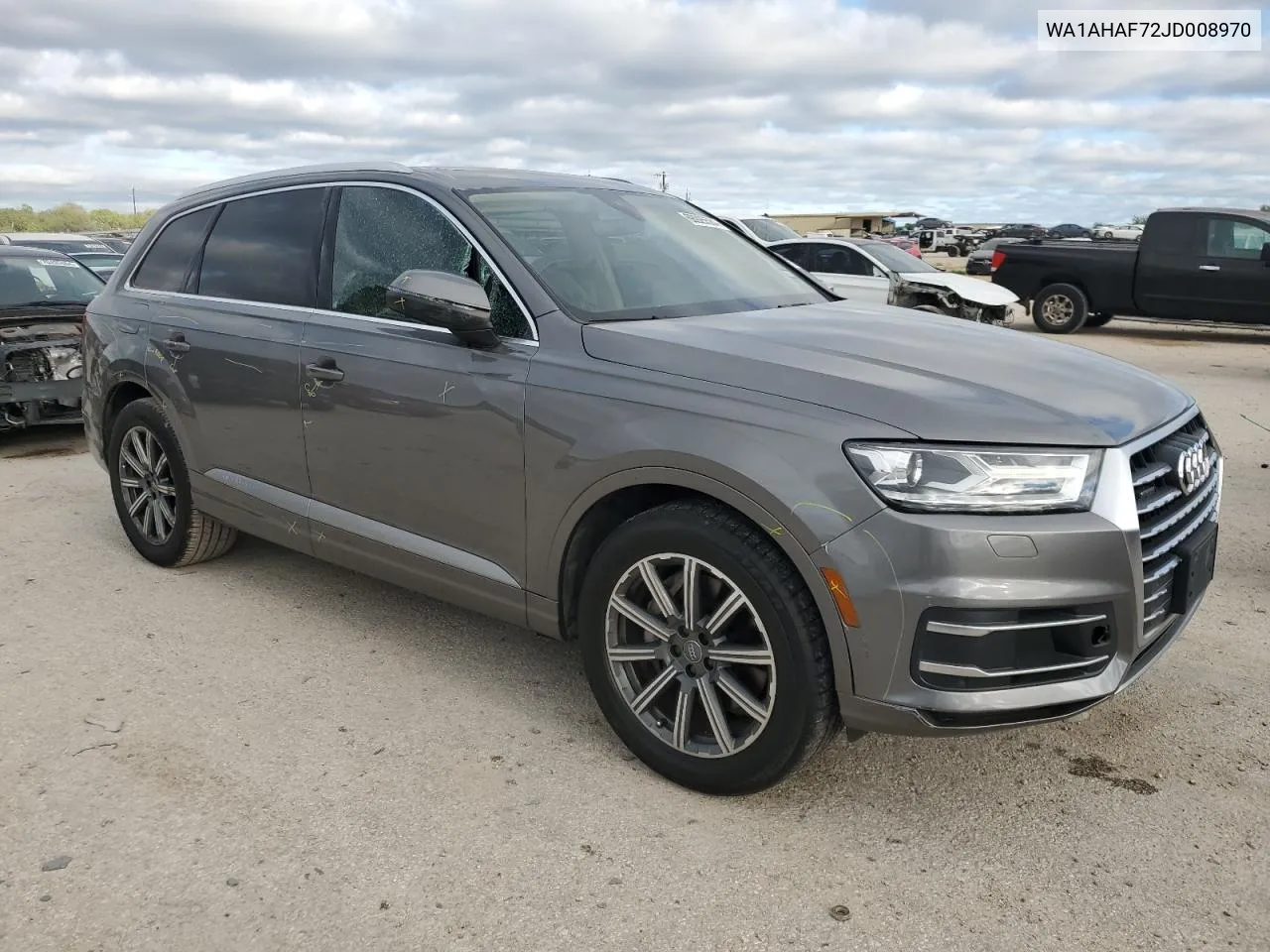 2018 Audi Q7 Premium VIN: WA1AHAF72JD008970 Lot: 68925584