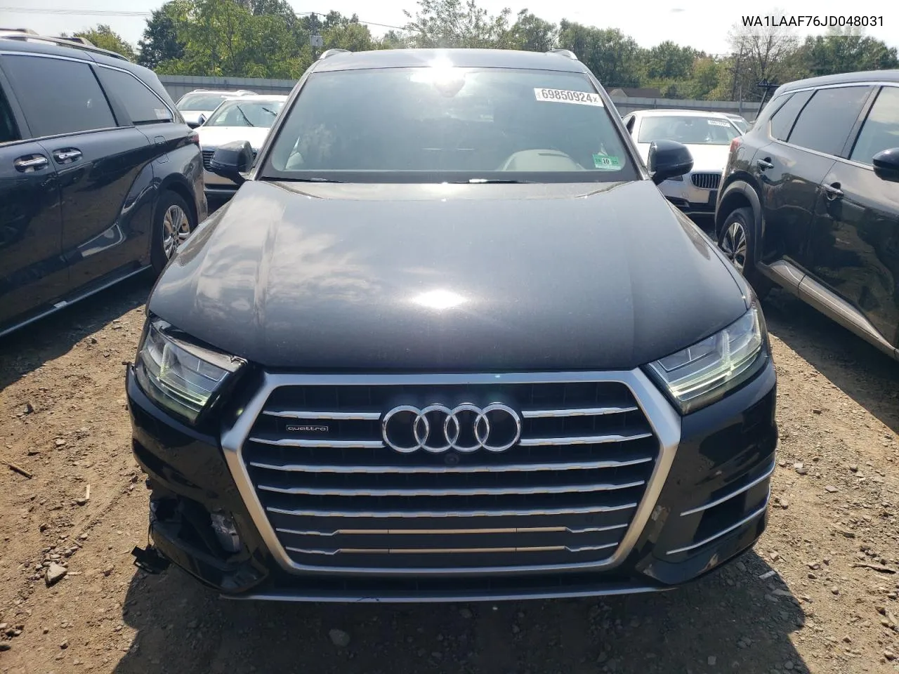 2018 Audi Q7 Premium Plus VIN: WA1LAAF76JD048031 Lot: 69850924