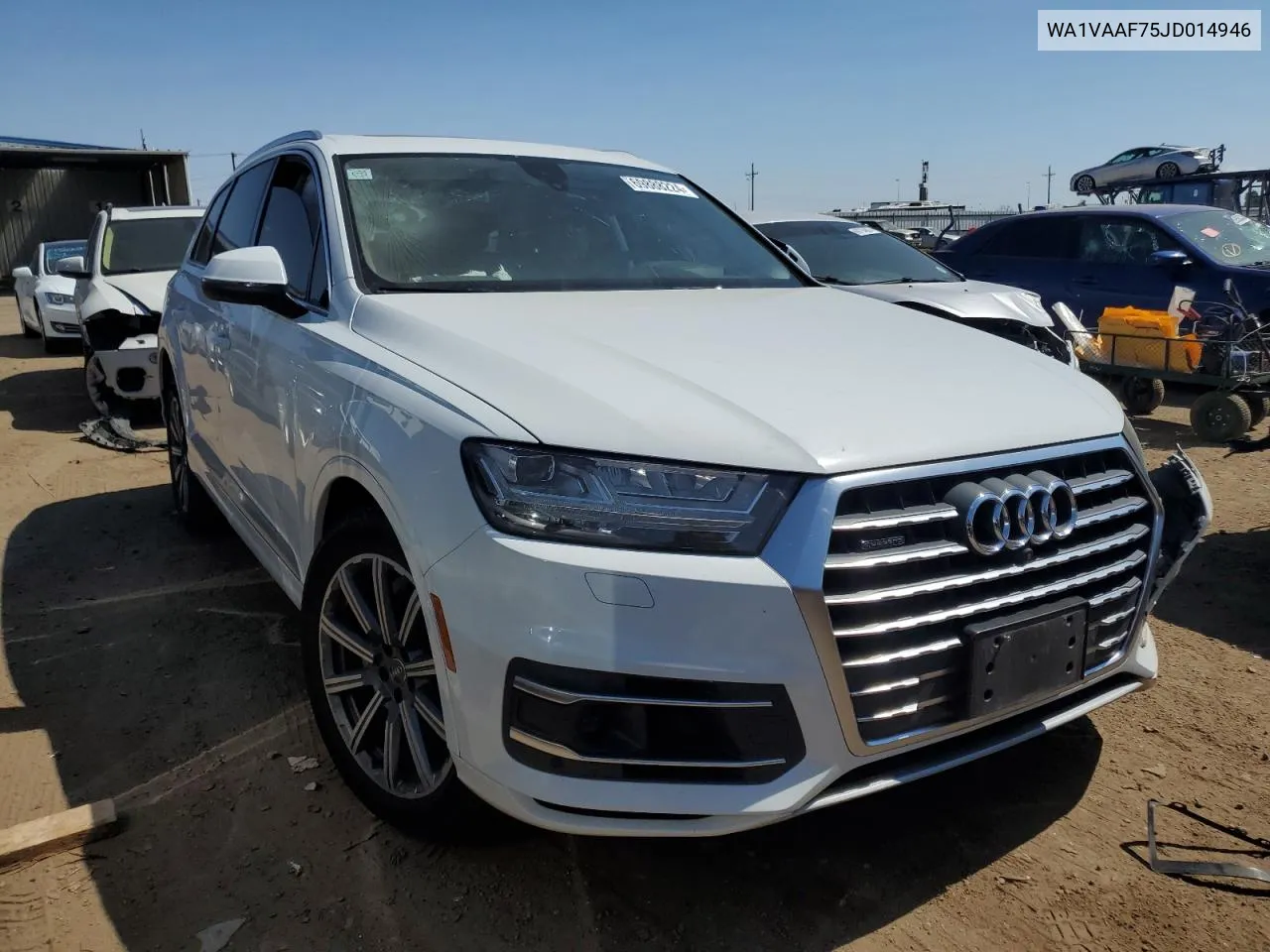 2018 Audi Q7 Prestige VIN: WA1VAAF75JD014946 Lot: 69888224