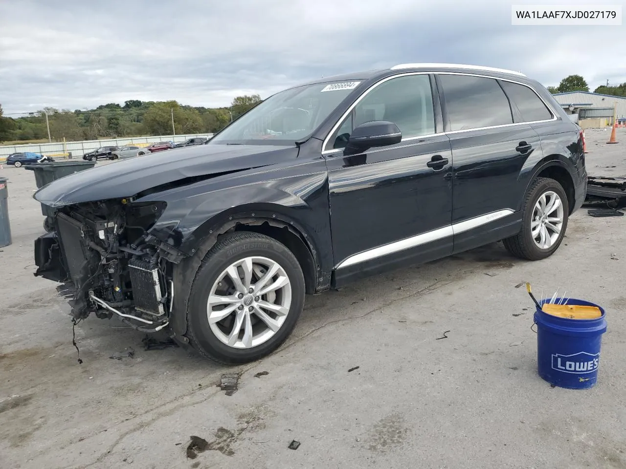 2018 Audi Q7 Premium Plus VIN: WA1LAAF7XJD027179 Lot: 70866894