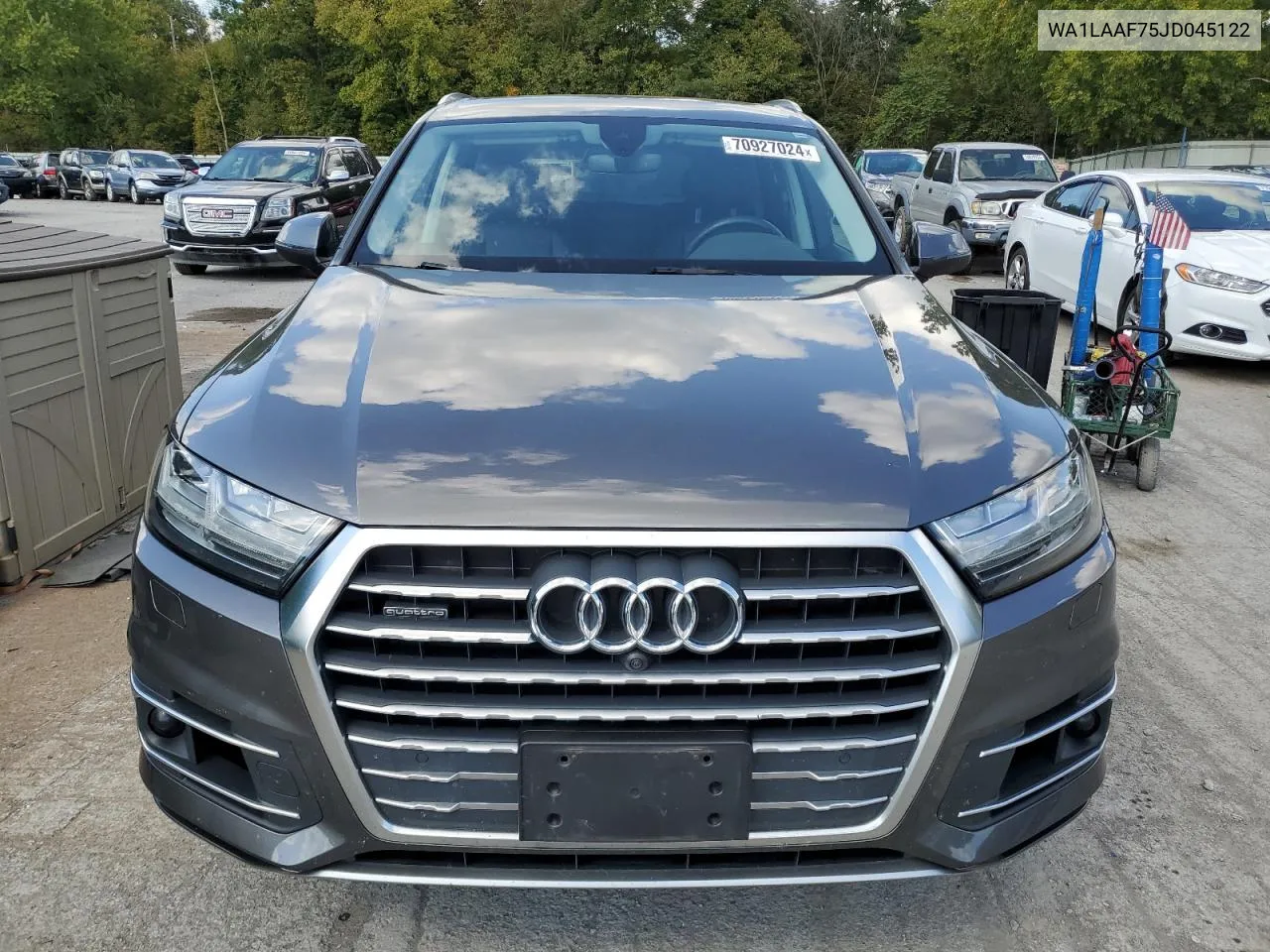 2018 Audi Q7 Premium Plus VIN: WA1LAAF75JD045122 Lot: 70927024