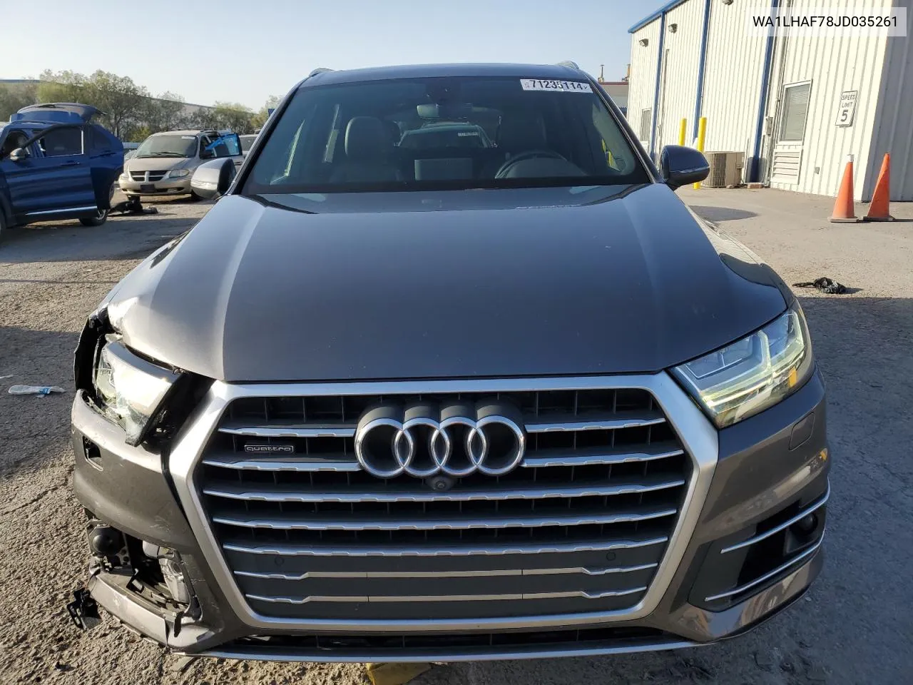 2018 Audi Q7 Premium Plus VIN: WA1LHAF78JD035261 Lot: 71235114