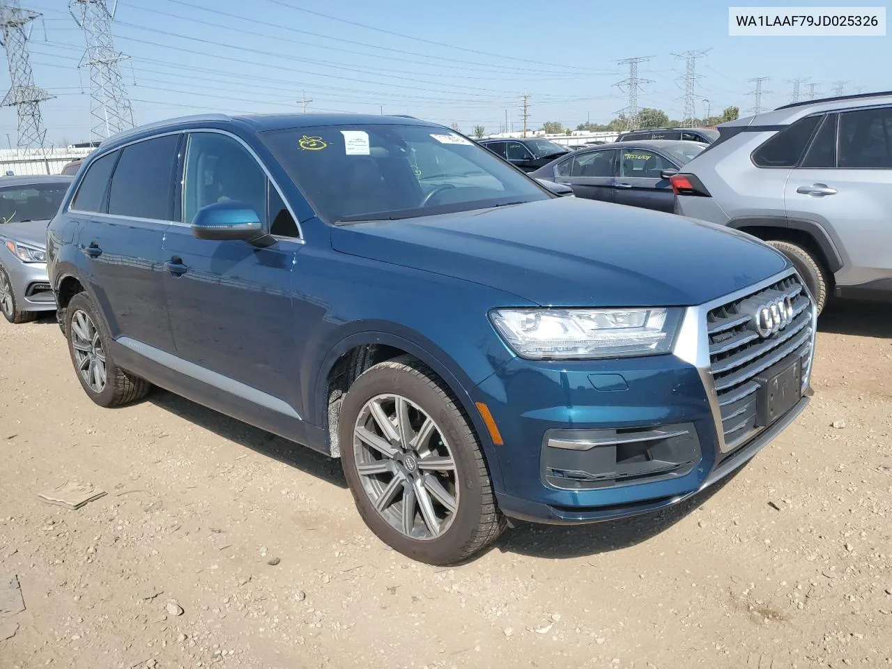 2018 Audi Q7 Premium Plus VIN: WA1LAAF79JD025326 Lot: 71790464