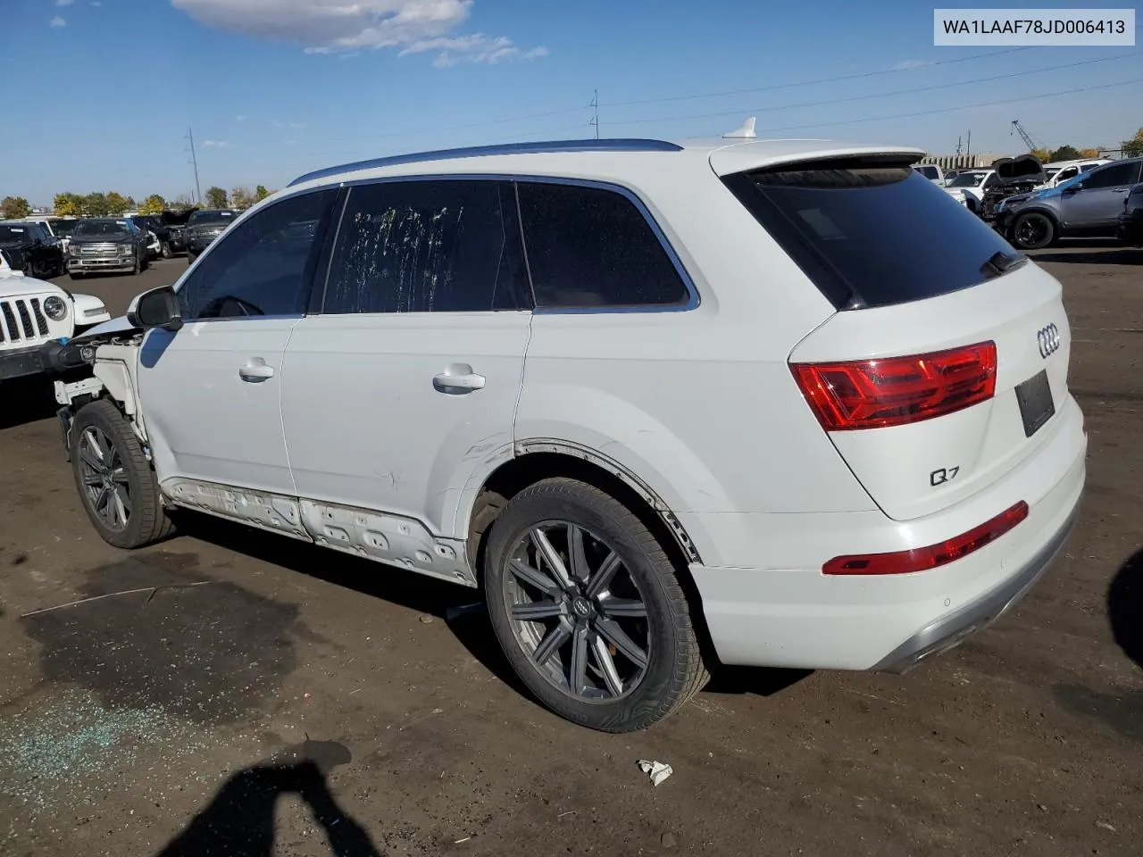 2018 Audi Q7 Premium Plus VIN: WA1LAAF78JD006413 Lot: 72287174