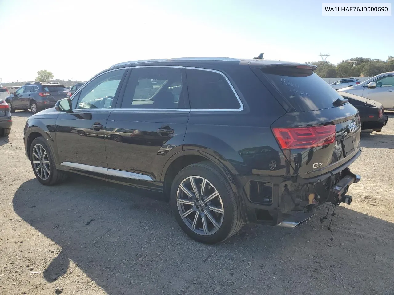 2018 Audi Q7 Premium Plus VIN: WA1LHAF76JD000590 Lot: 72645454