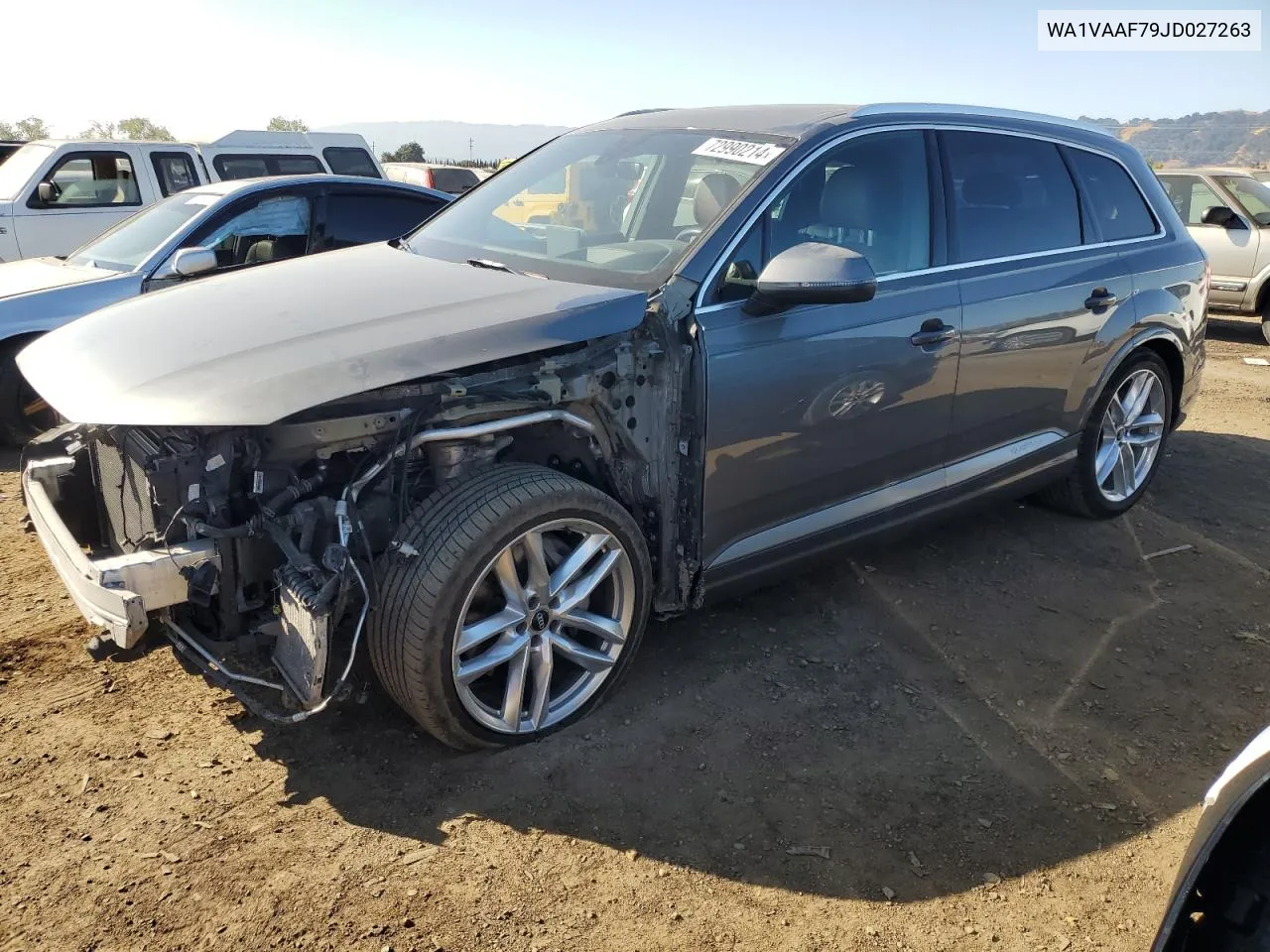 2018 Audi Q7 Prestige VIN: WA1VAAF79JD027263 Lot: 72990214