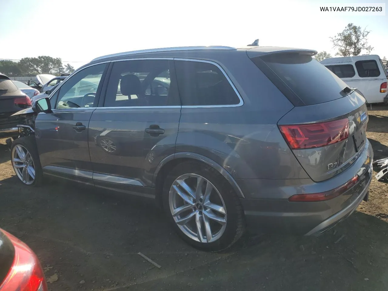 2018 Audi Q7 Prestige VIN: WA1VAAF79JD027263 Lot: 72990214