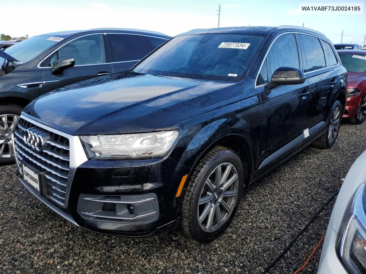 2018 Audi Q7 Prestige VIN: WA1VABF73JD024185 Lot: 73977534