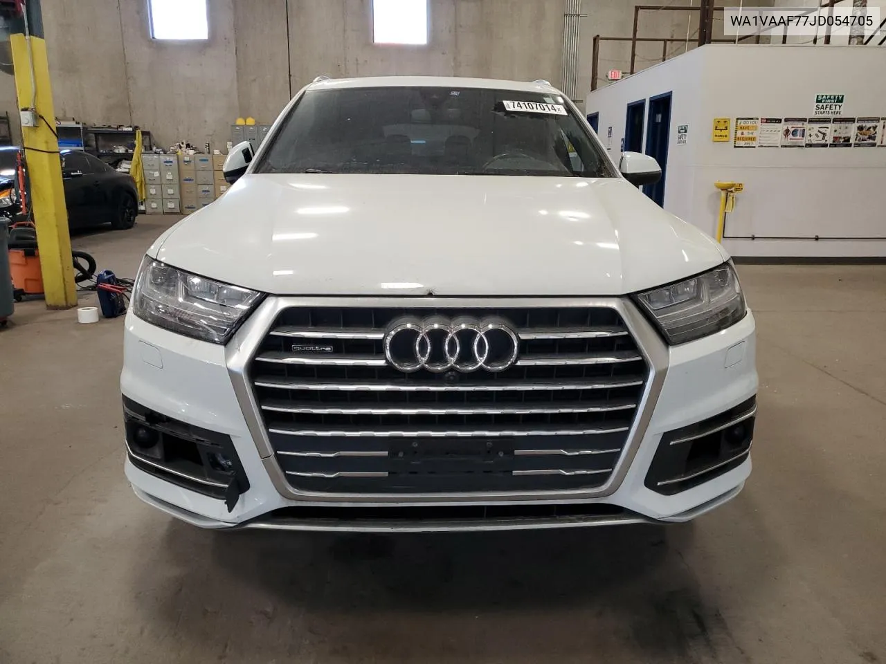 2018 Audi Q7 Prestige VIN: WA1VAAF77JD054705 Lot: 74107014