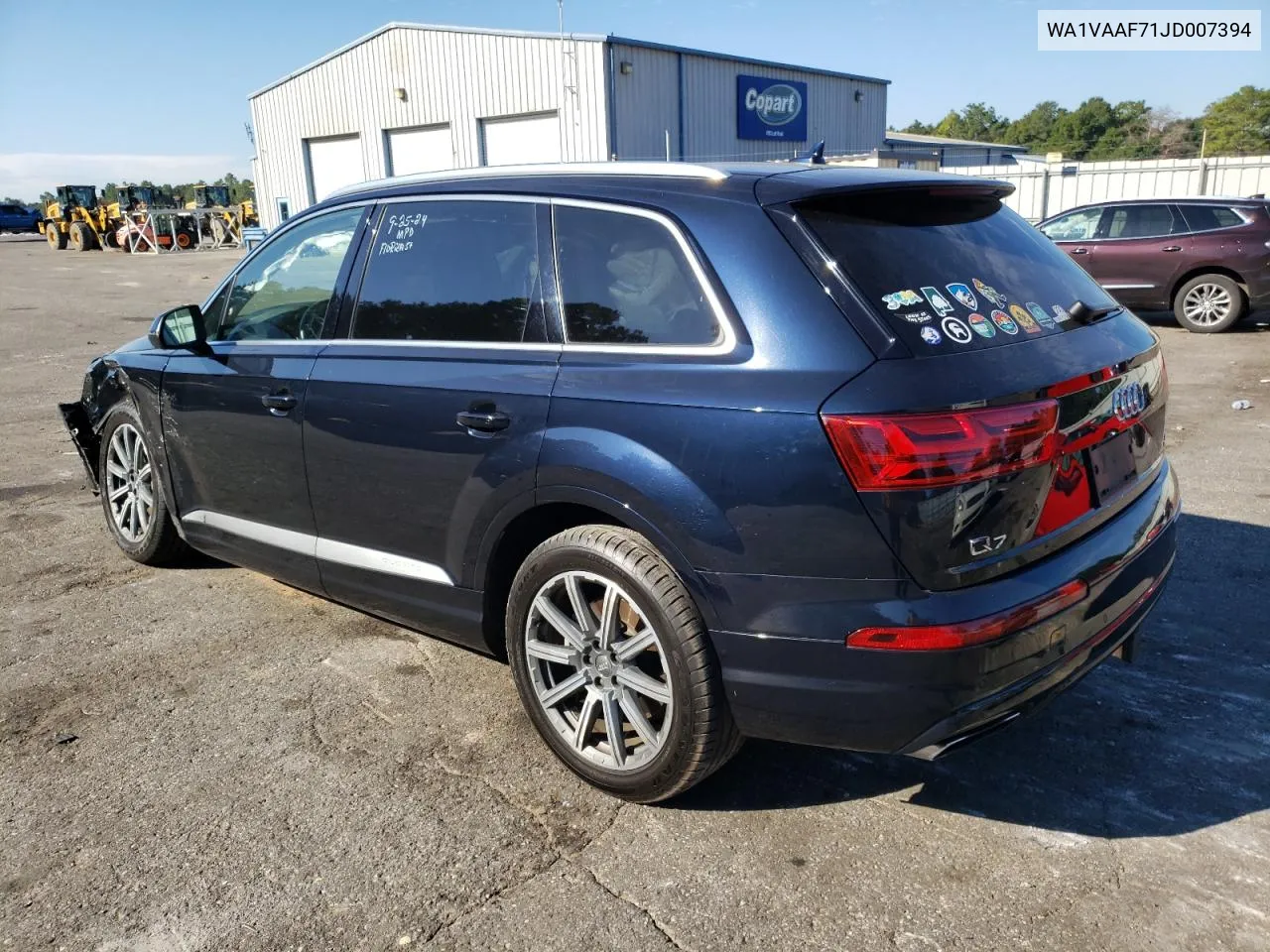 2018 Audi Q7 Prestige VIN: WA1VAAF71JD007394 Lot: 74345134