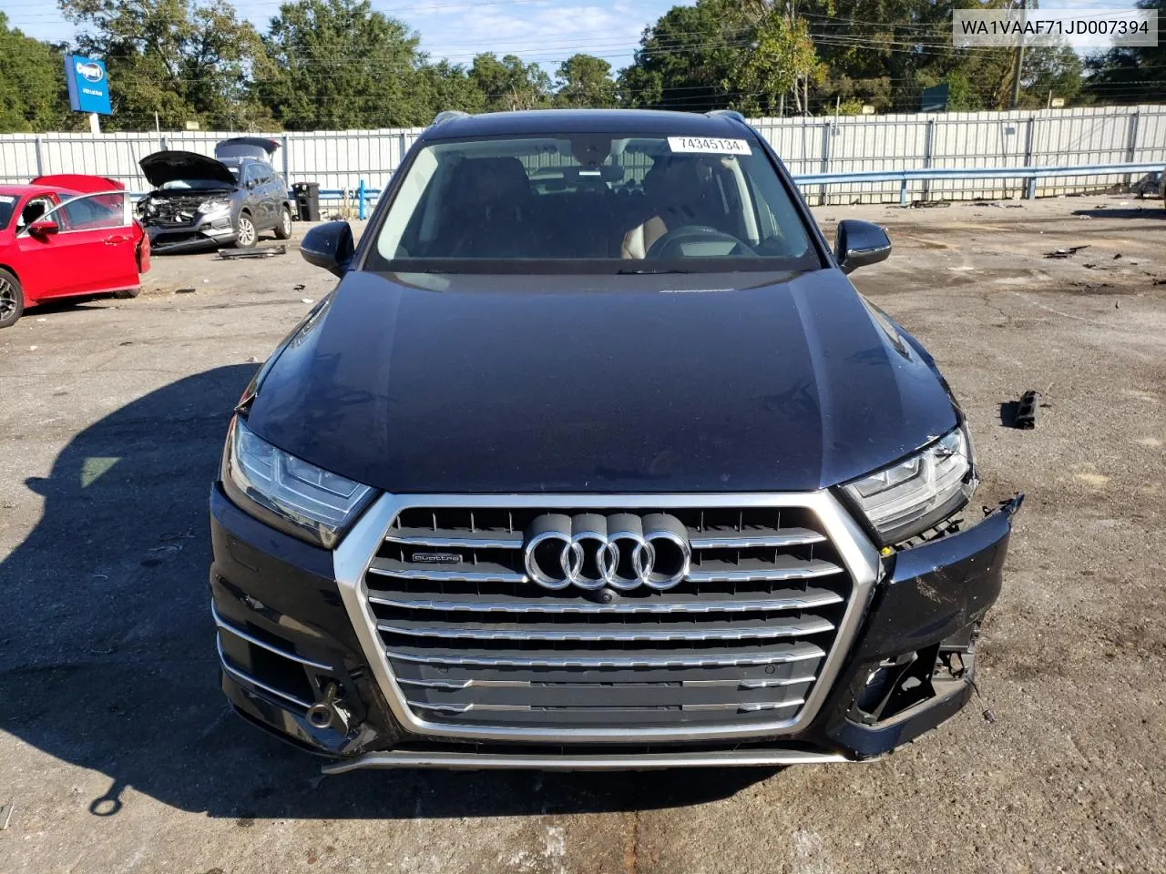 2018 Audi Q7 Prestige VIN: WA1VAAF71JD007394 Lot: 74345134