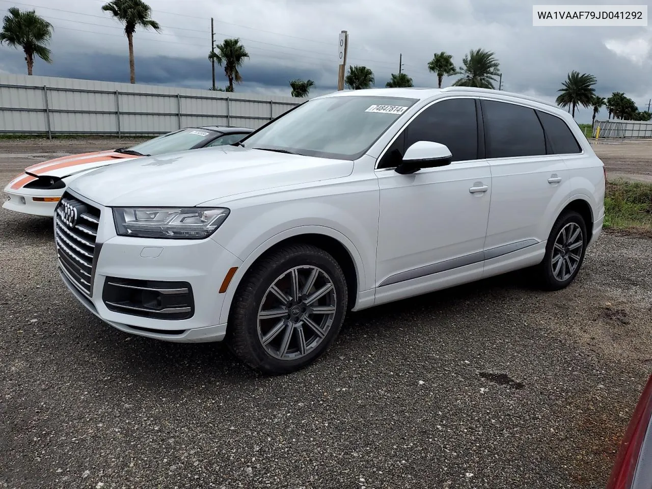 2018 Audi Q7 Prestige VIN: WA1VAAF79JD041292 Lot: 74847814