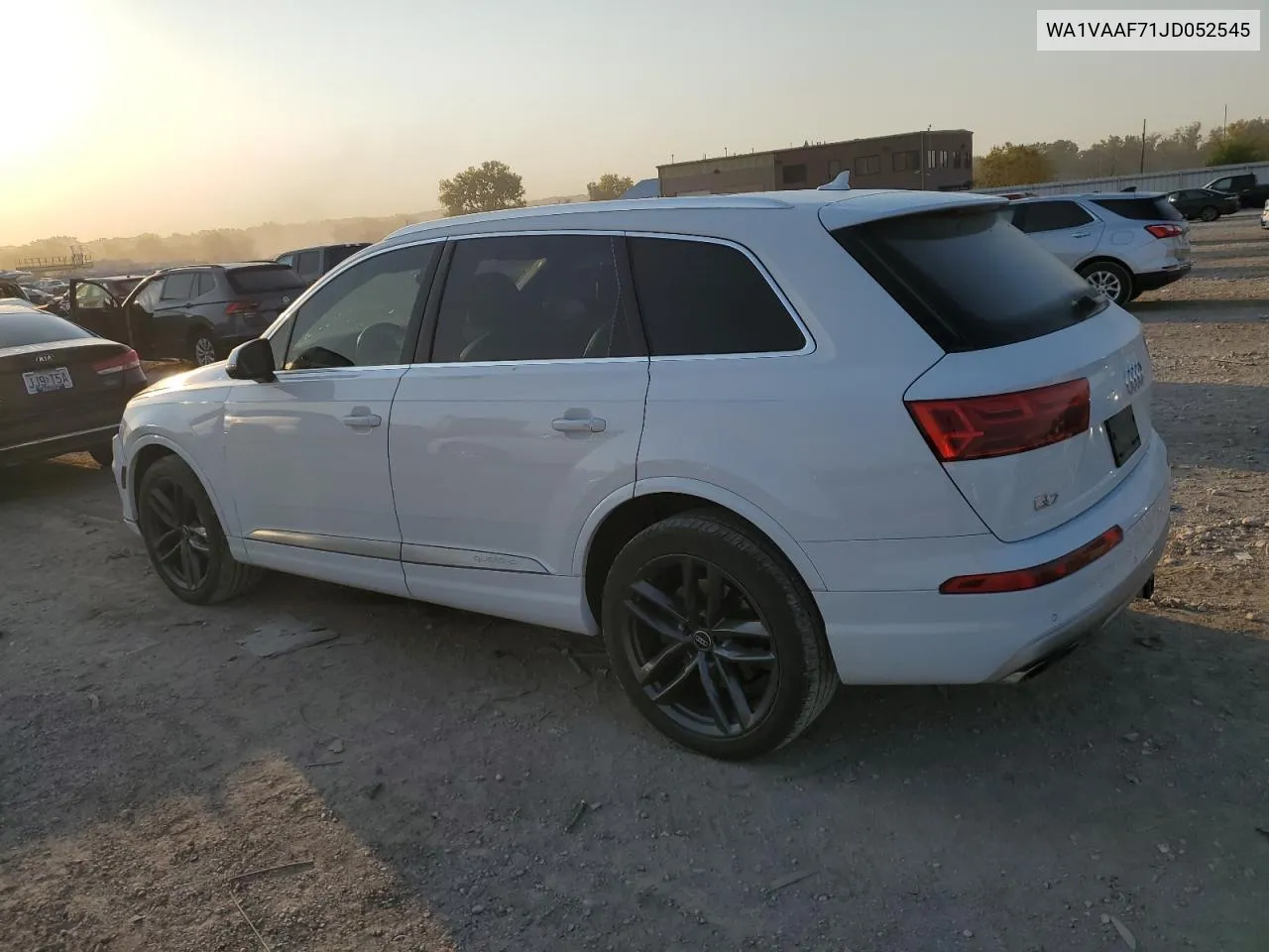 2018 Audi Q7 Prestige VIN: WA1VAAF71JD052545 Lot: 75303784