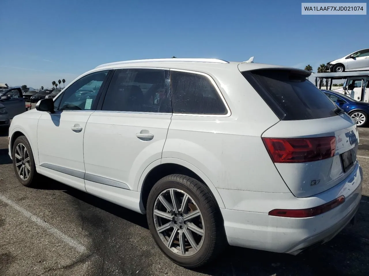 2018 Audi Q7 Premium Plus VIN: WA1LAAF7XJD021074 Lot: 75522784