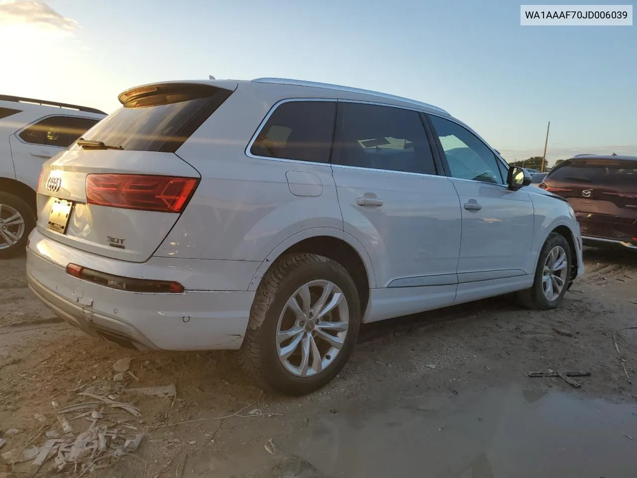 WA1AAAF70JD006039 2018 Audi Q7 Premium