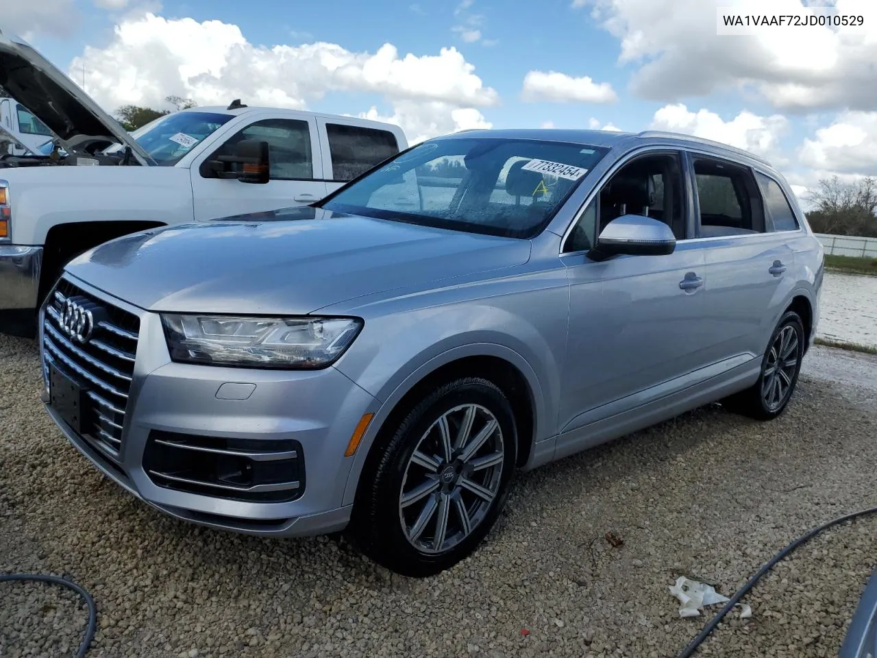 2018 Audi Q7 Prestige VIN: WA1VAAF72JD010529 Lot: 77332454