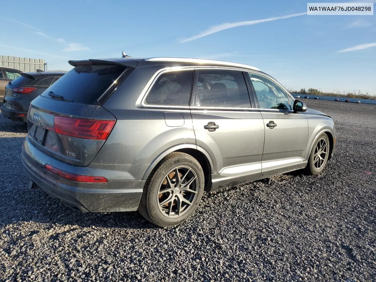 2018 Audi Q7 Technik S-Line VIN: WA1WAAF76JD048298 Lot: 77553424