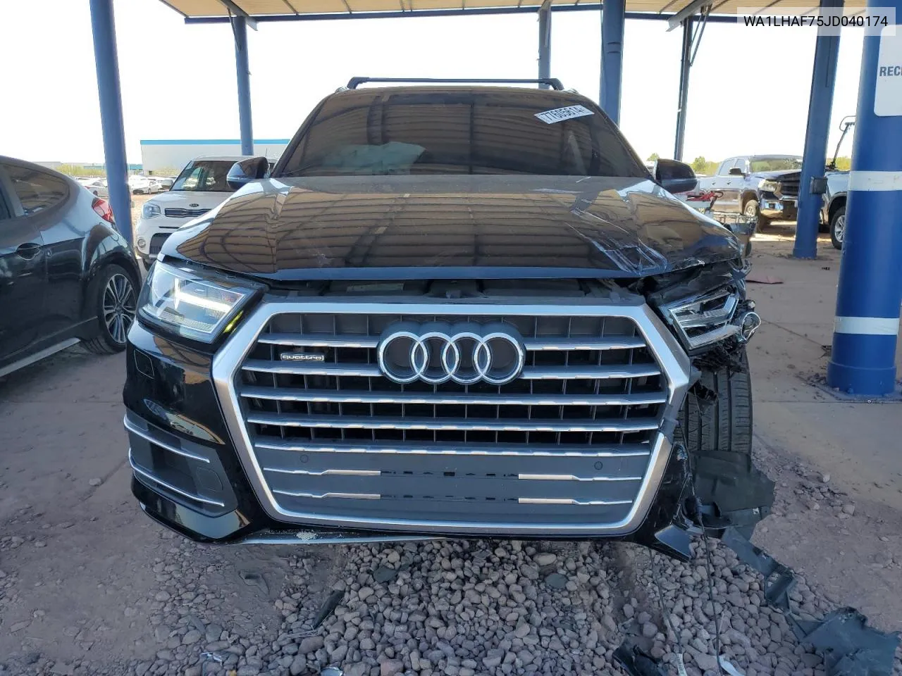 2018 Audi Q7 Premium Plus VIN: WA1LHAF75JD040174 Lot: 77605614