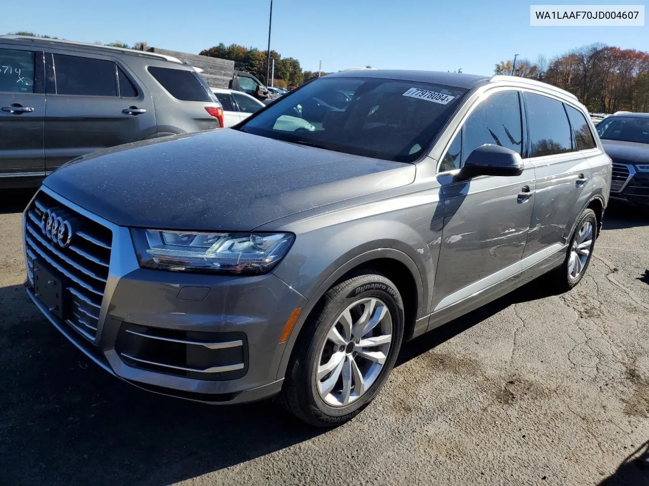 2018 Audi Q7 Premium Plus VIN: WA1LAAF70JD004607 Lot: 77978084