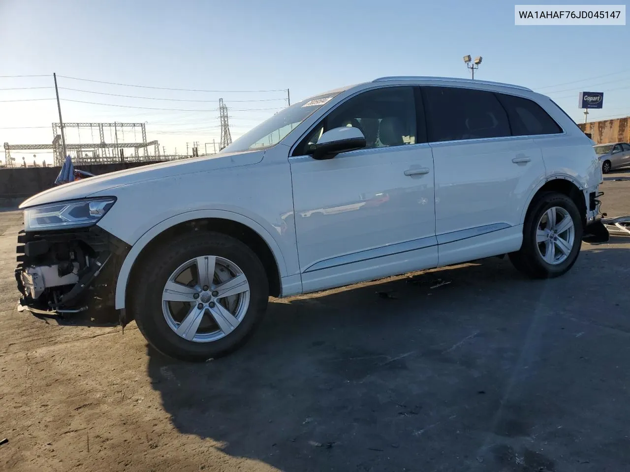 2018 Audi Q7 Premium VIN: WA1AHAF76JD045147 Lot: 78059594