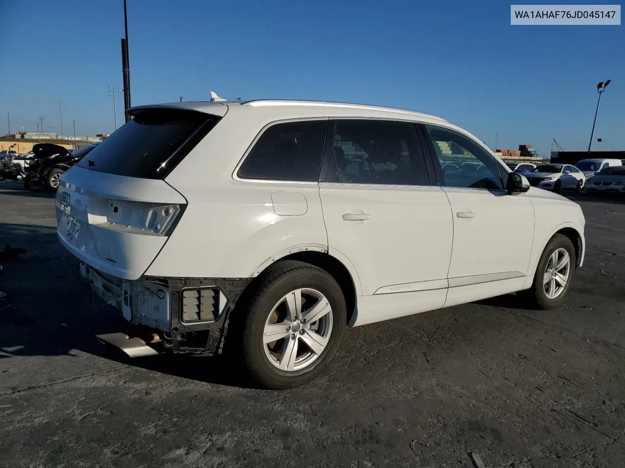 2018 Audi Q7 Premium VIN: WA1AHAF76JD045147 Lot: 78059594