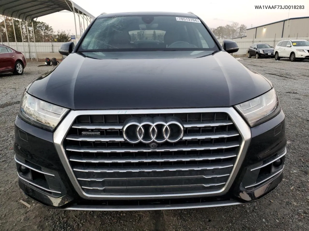 2018 Audi Q7 Prestige VIN: WA1VAAF73JD018283 Lot: 78513194