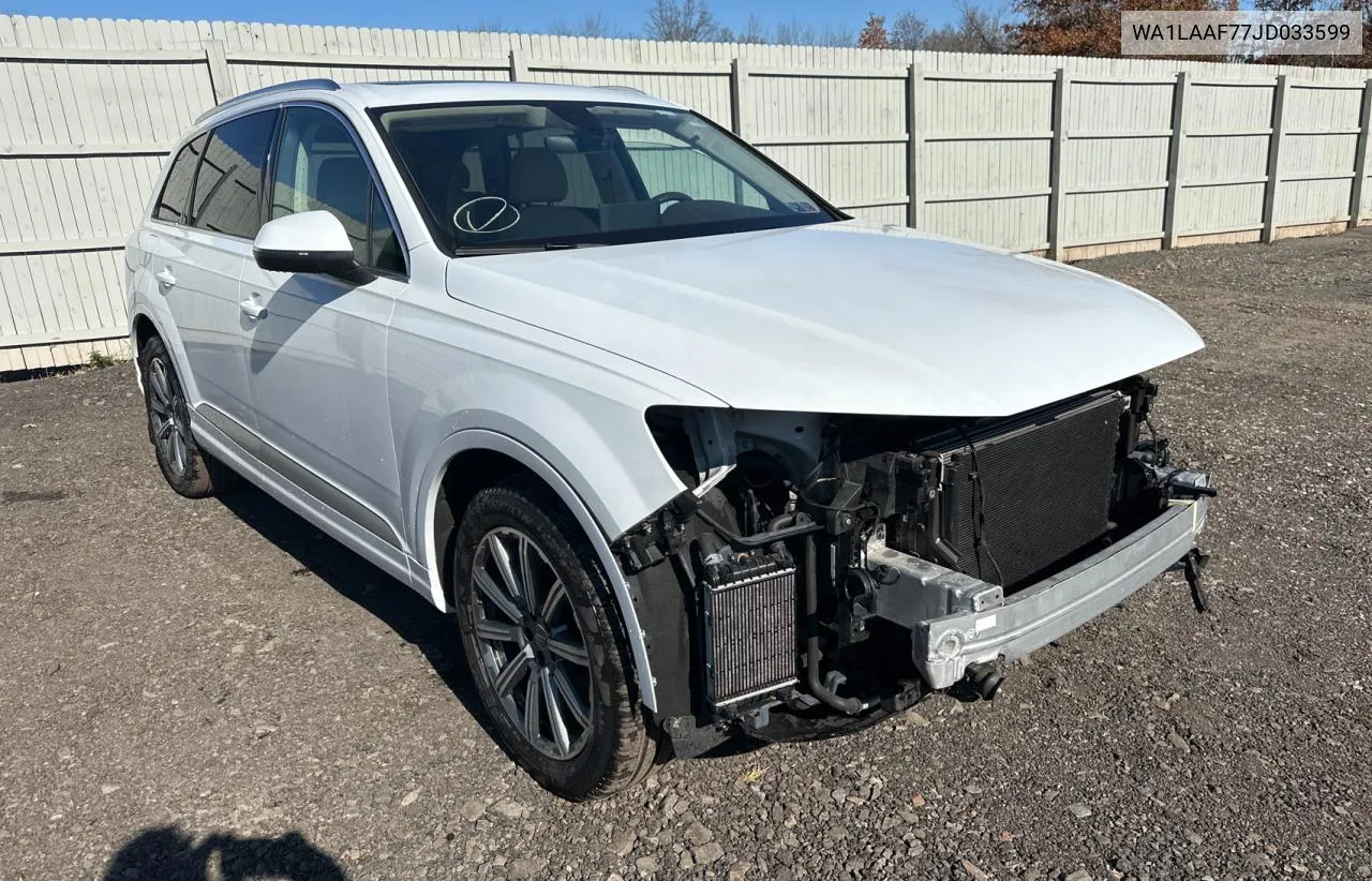 WA1LAAF77JD033599 2018 Audi Q7 Premium