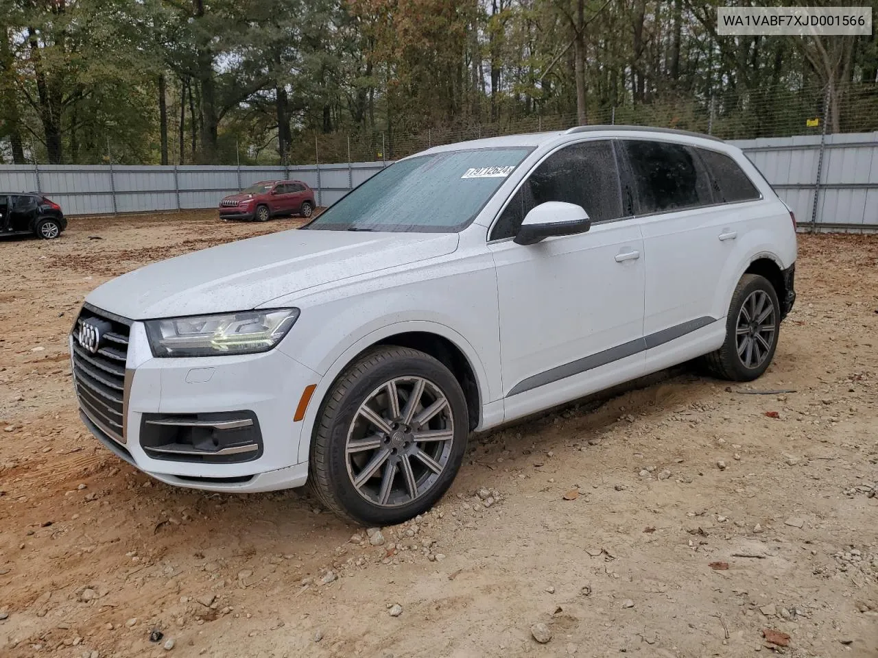 2018 Audi Q7 Prestige VIN: WA1VABF7XJD001566 Lot: 79712624