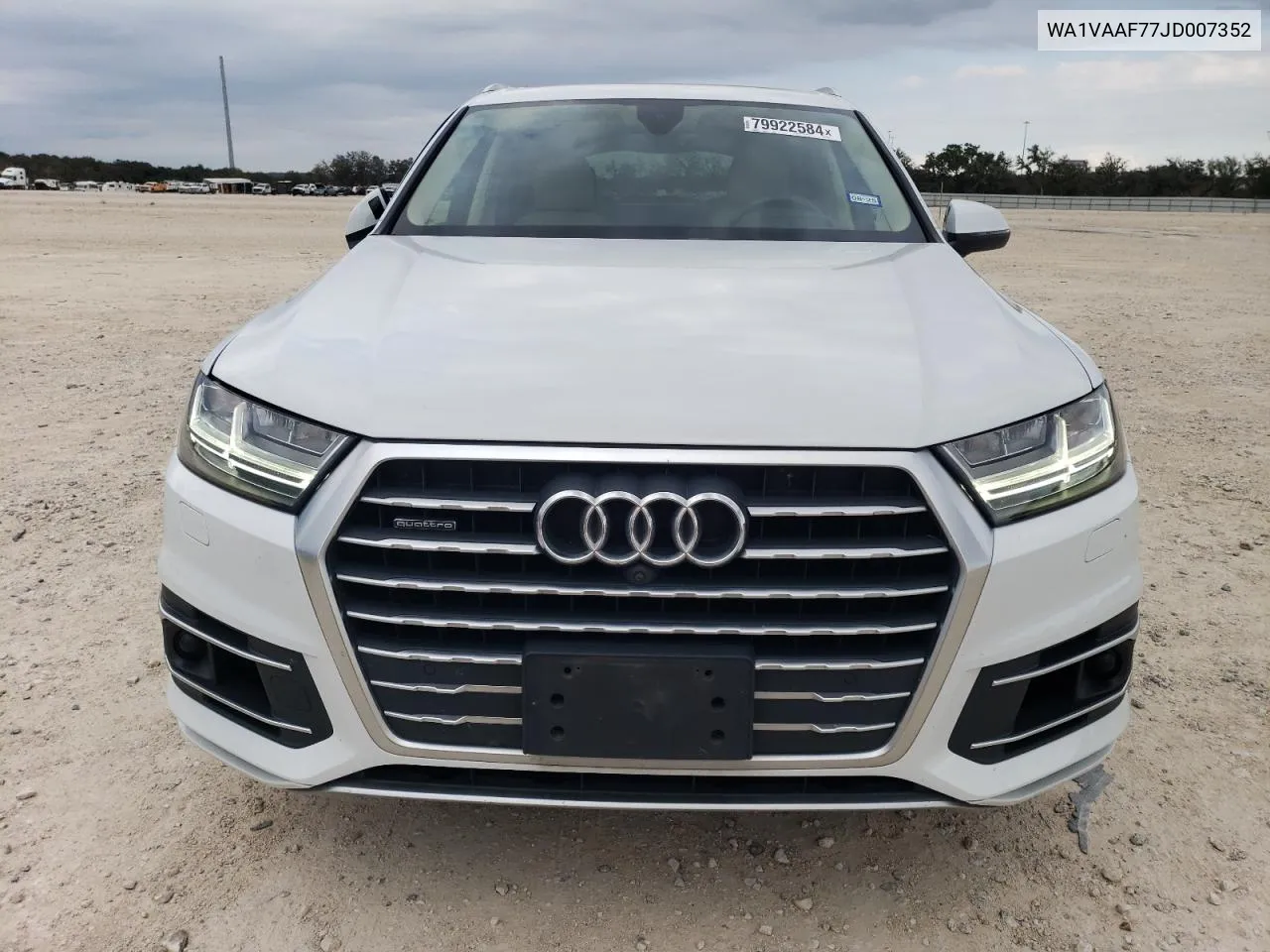 2018 Audi Q7 Prestige VIN: WA1VAAF77JD007352 Lot: 79922584