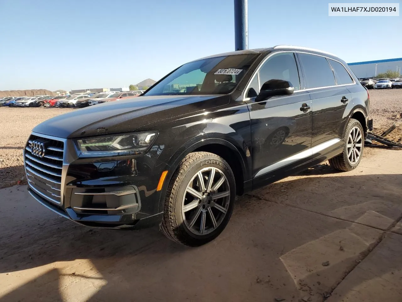 2018 Audi Q7 Premium Plus VIN: WA1LHAF7XJD020194 Lot: 80160724