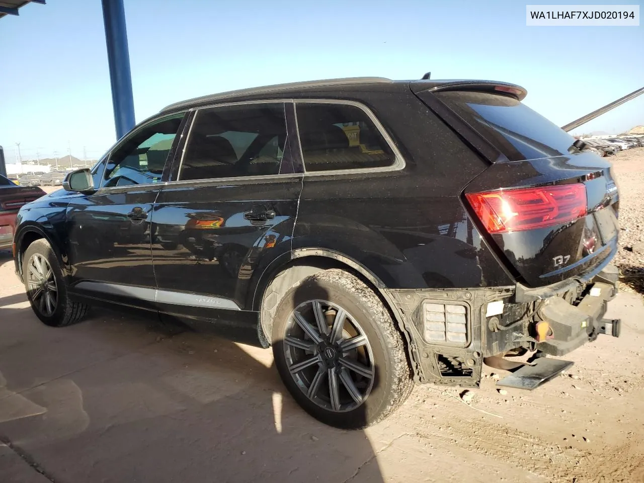 2018 Audi Q7 Premium Plus VIN: WA1LHAF7XJD020194 Lot: 80160724