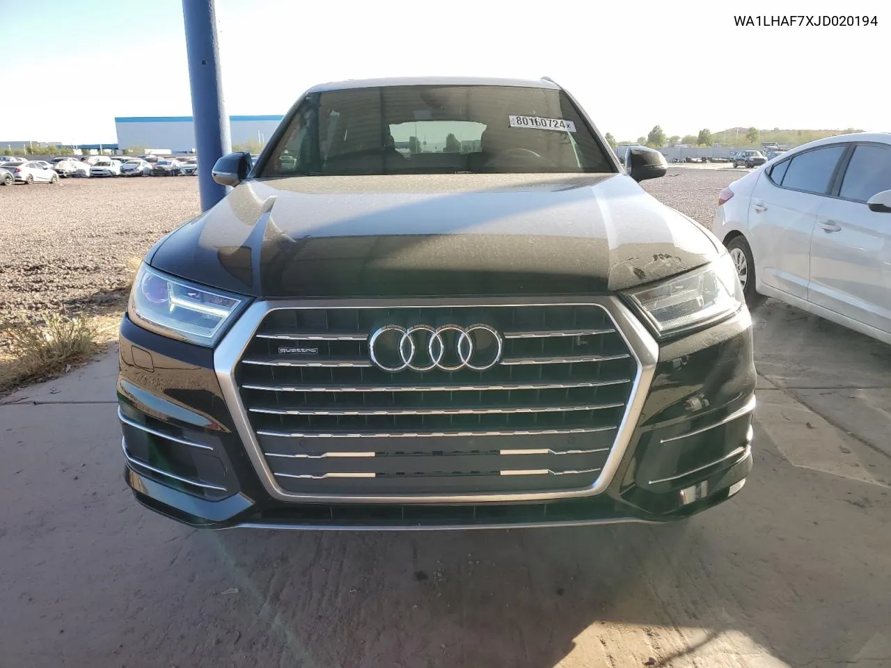 2018 Audi Q7 Premium Plus VIN: WA1LHAF7XJD020194 Lot: 80160724