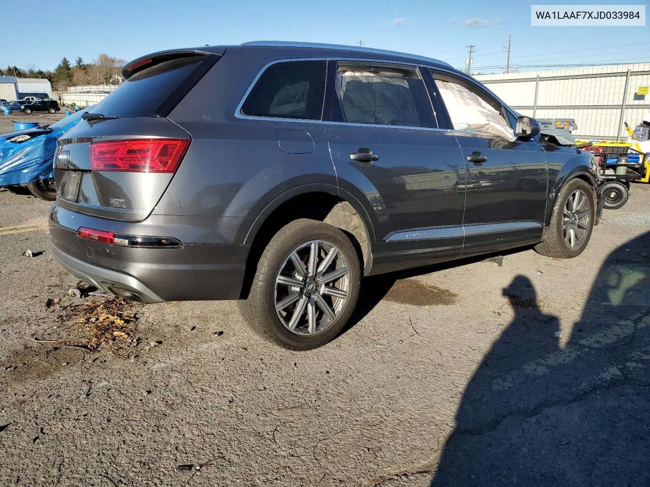 2018 Audi Q7 Premium Plus VIN: WA1LAAF7XJD033984 Lot: 80271414