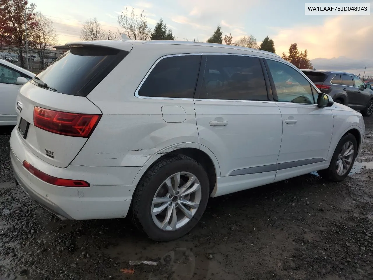 2018 Audi Q7 Premium Plus VIN: WA1LAAF75JD048943 Lot: 80798144