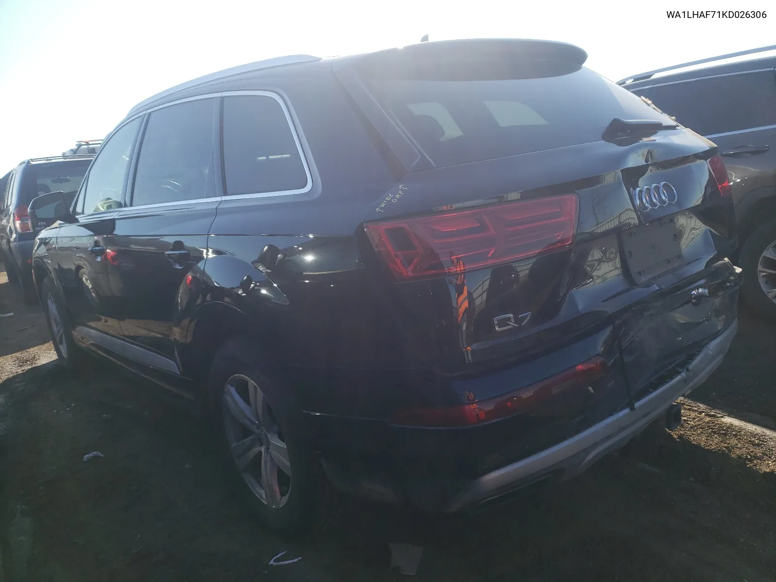 2019 Audi Q7 Premium Plus VIN: WA1LHAF71KD026306 Lot: 42516444