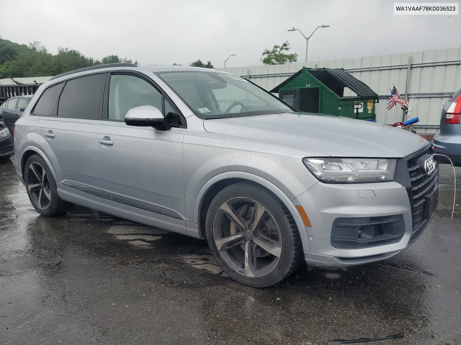 2019 Audi Q7 Prestige VIN: WA1VAAF78KD036523 Lot: 63126334