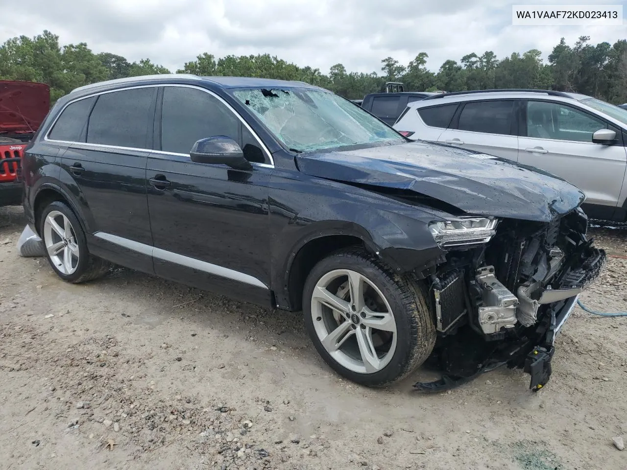 2019 Audi Q7 Prestige VIN: WA1VAAF72KD023413 Lot: 63878254