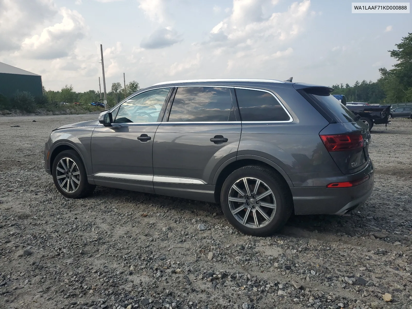 2019 Audi Q7 Premium Plus VIN: WA1LAAF71KD000888 Lot: 64372834