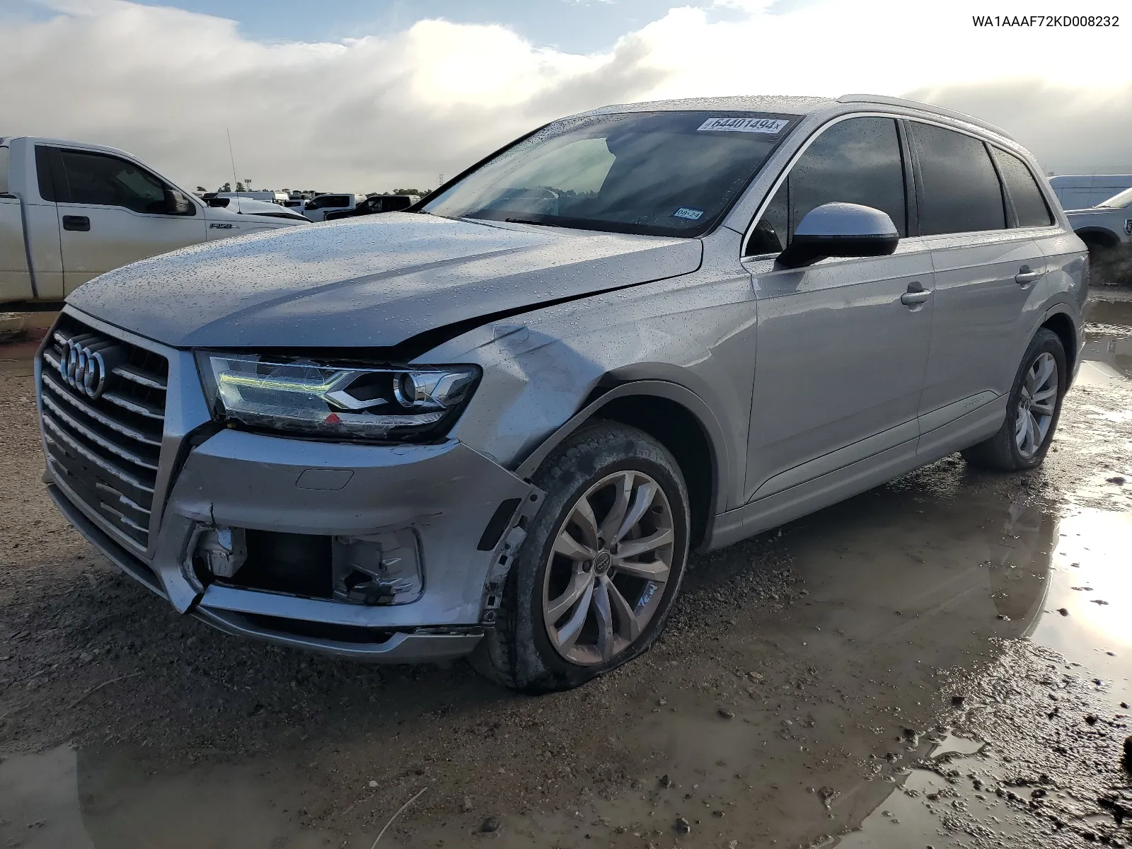 WA1AAAF72KD008232 2019 Audi Q7 Premium