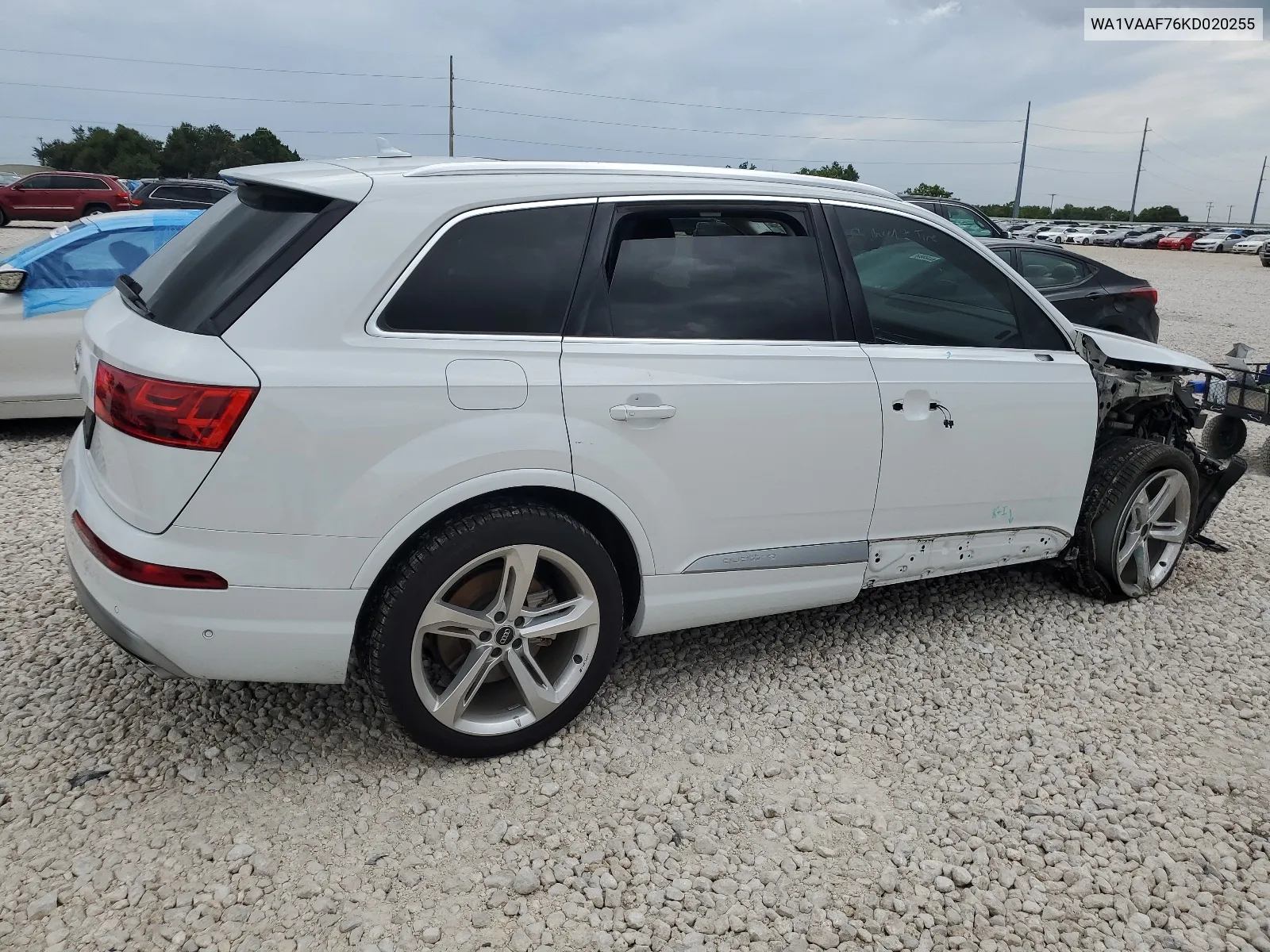 2019 Audi Q7 Prestige VIN: WA1VAAF76KD020255 Lot: 64805904