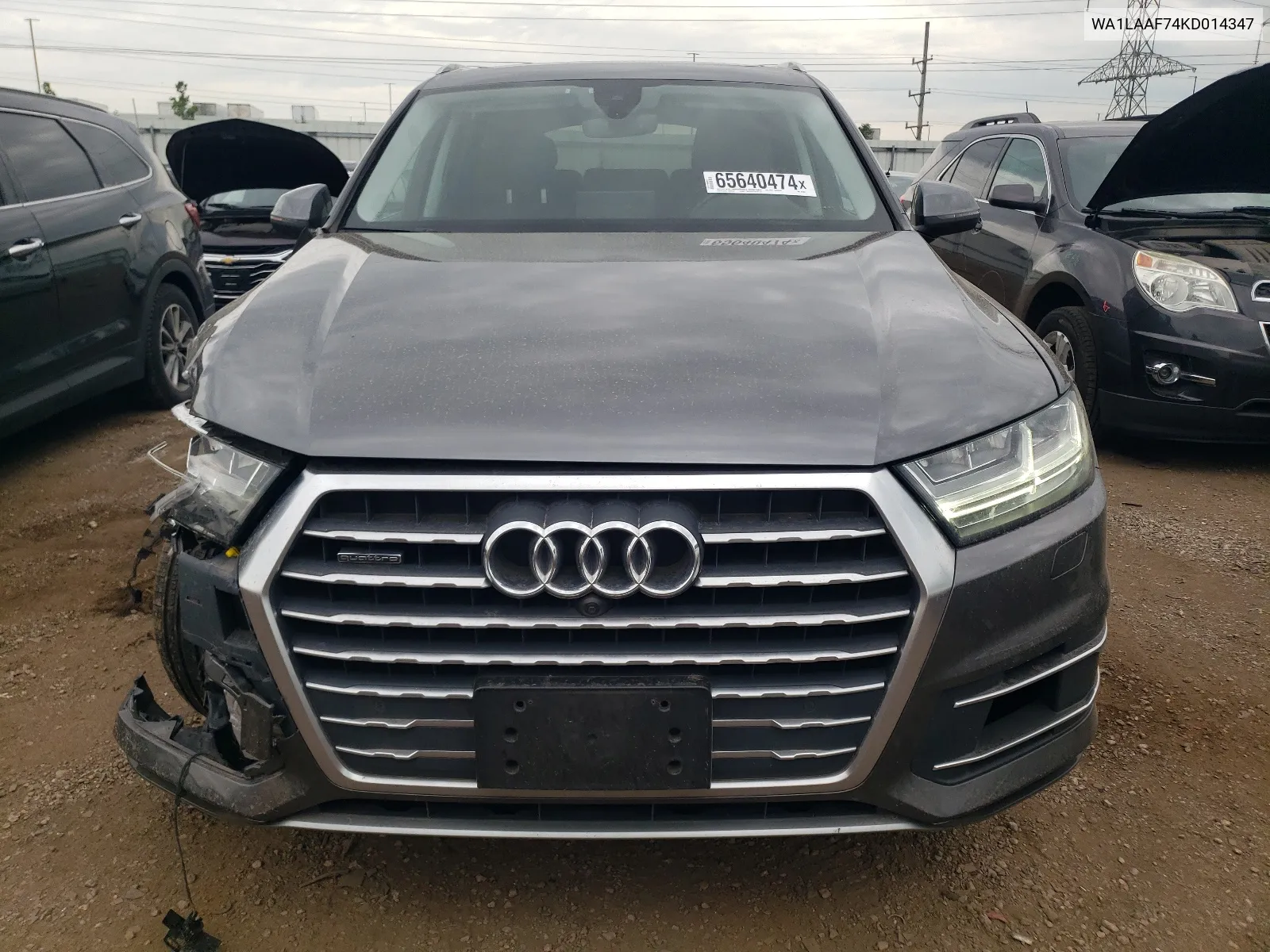 WA1LAAF74KD014347 2019 Audi Q7 Premium Plus