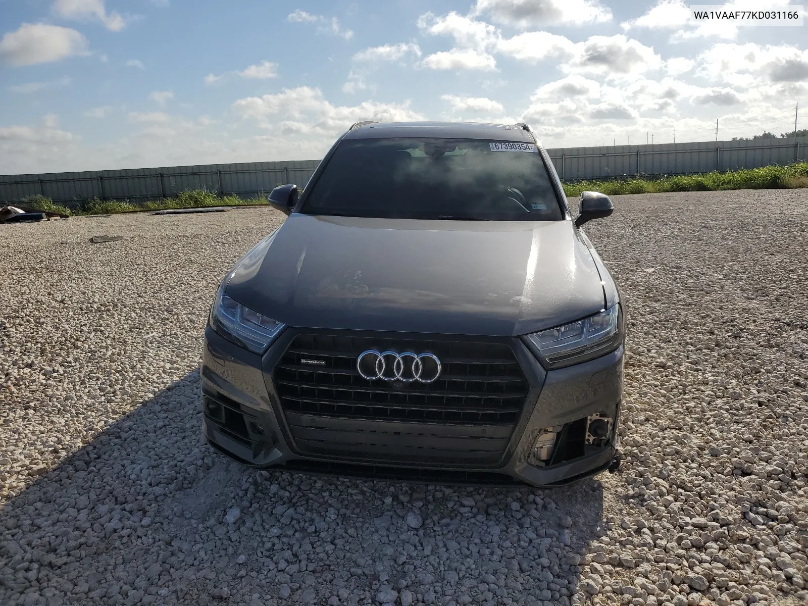 WA1VAAF77KD031166 2019 Audi Q7 Prestige