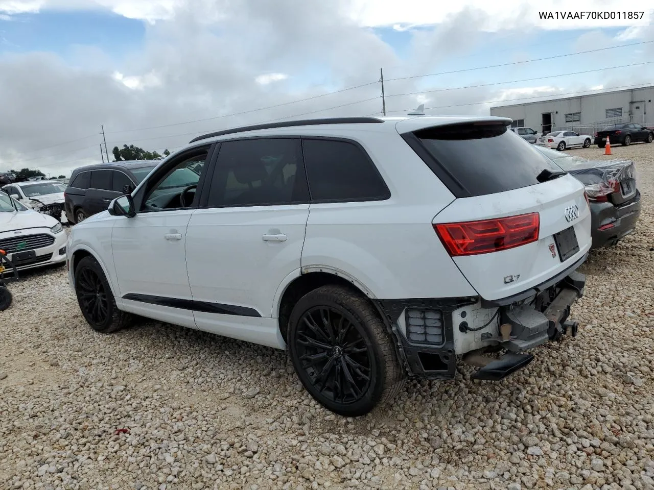 2019 Audi Q7 Prestige VIN: WA1VAAF70KD011857 Lot: 68874844