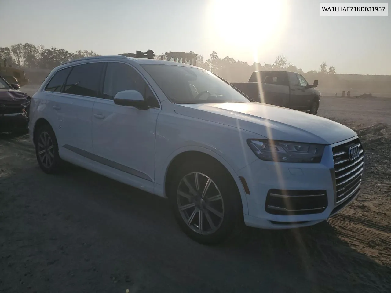 2019 Audi Q7 Premium Plus VIN: WA1LHAF71KD031957 Lot: 68911534