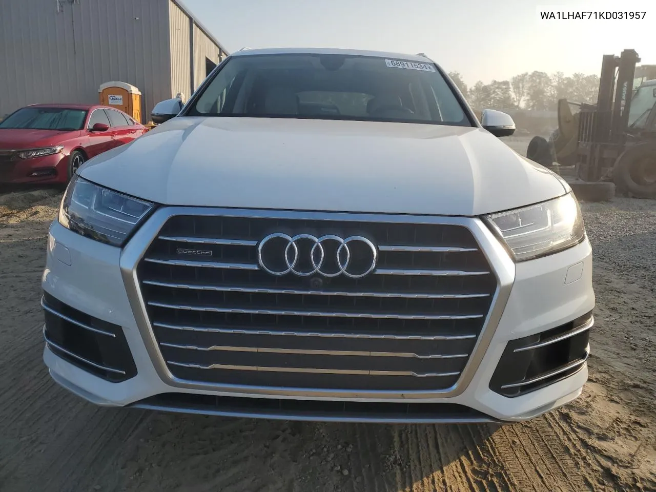 2019 Audi Q7 Premium Plus VIN: WA1LHAF71KD031957 Lot: 68911534