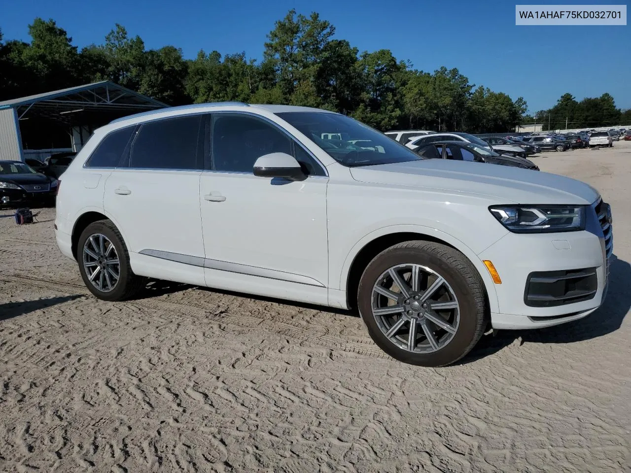 2019 Audi Q7 Premium VIN: WA1AHAF75KD032701 Lot: 69043644