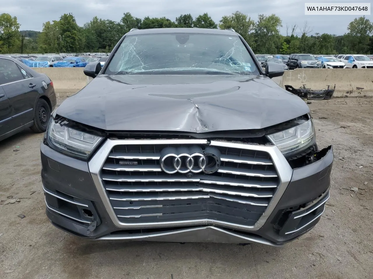 2019 Audi Q7 Premium VIN: WA1AHAF73KD047648 Lot: 69399754