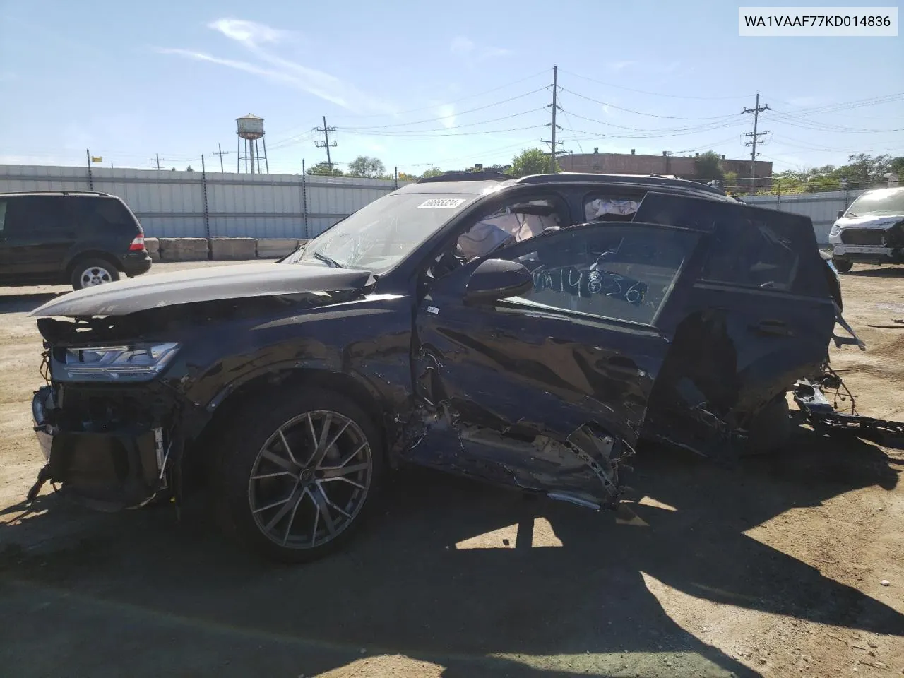 2019 Audi Q7 Prestige VIN: WA1VAAF77KD014836 Lot: 69865324